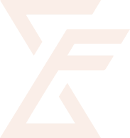 Abstract geometric design featuring overlapping beige lines forming angular shapes on a white background.