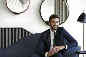 well dressed man insurance agent